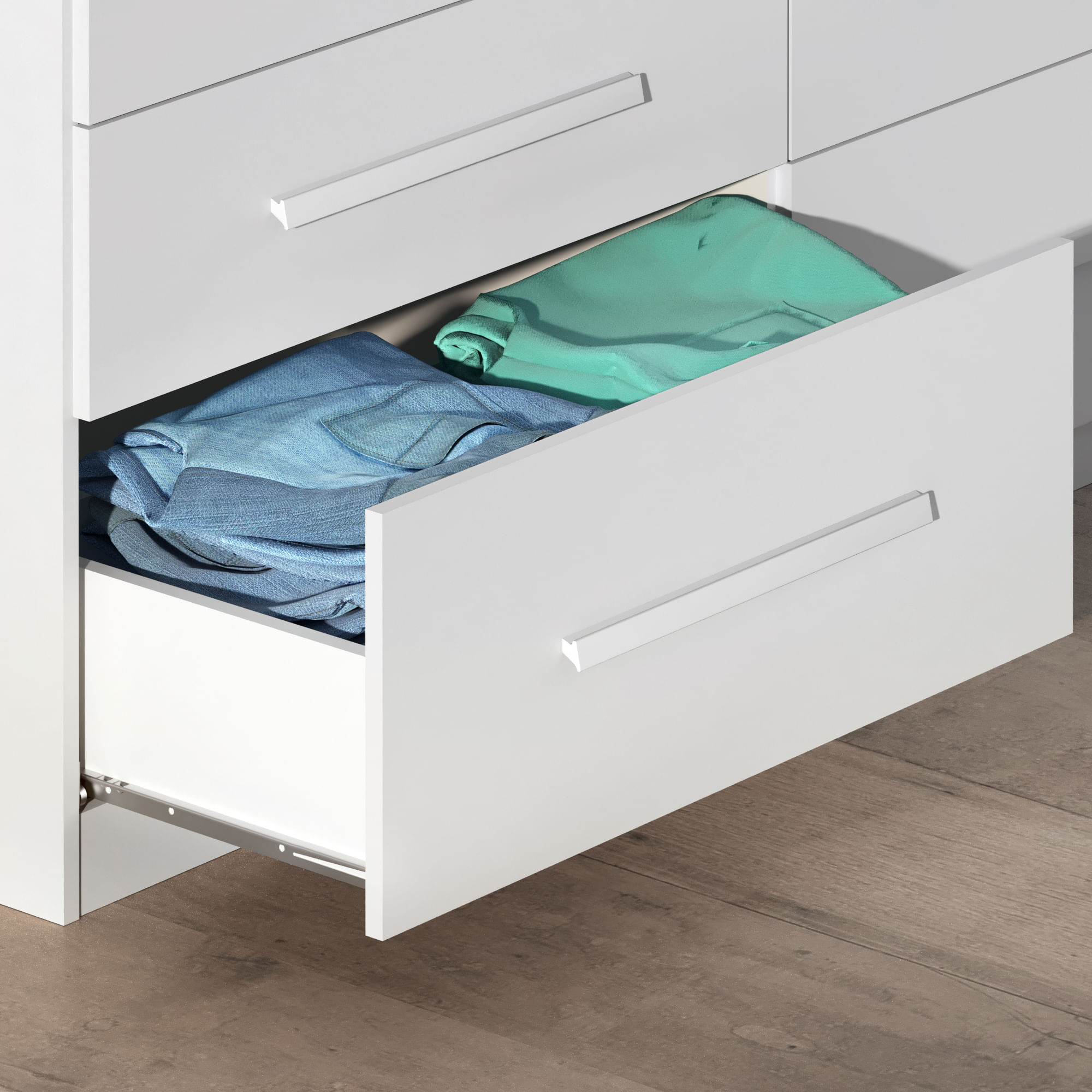 ムーモ8個セット Comoda Infantil Monza 8 Gav Com Chave - Tonielque Móveis