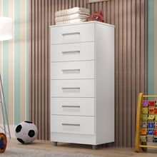 Comoda Infantil Helena 6 Gavetas