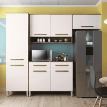 Cozinha Compacta Rebeca 7 Portas 2 Gav.