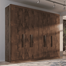 Guarda Roupa Casal Valencia 6 Portas 6 Gav