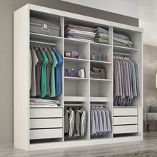 Guarda Roupa Casal Sevilha 3 Pts Corre 6 Gav C/ Esp