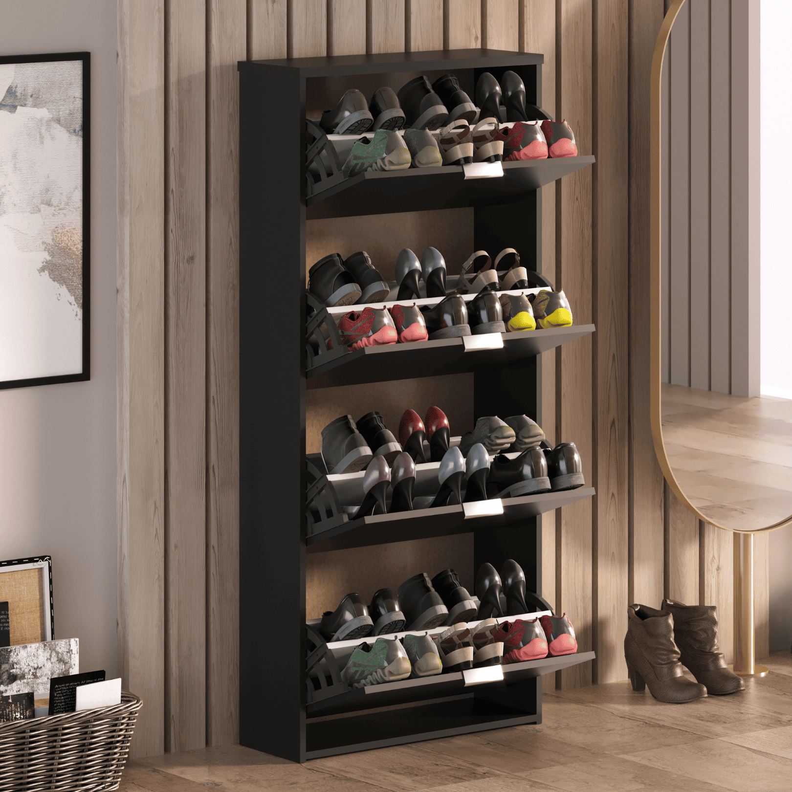 Armario Lavanderia Sheila 2 Pts 1,85m C/ Suporte Vassouras