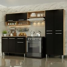 Armário de Cozinha Estrela 9 Portas 1 Gav C/ Balcão