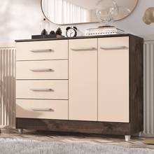 Comoda Gisele 4 Gavetas  2 Portas