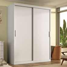 Guarda Roupa Roma 2 Portas Correr 2 gavetas