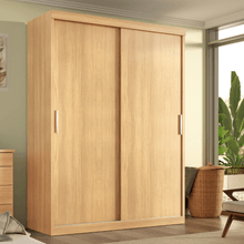 Guarda Roupa Solteiro Roma 2 Portas Correr 2 gavetas