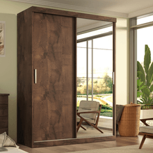 Guarda Roupa Solteiro Roma 2 Portas Corre 2gav C/ Esp