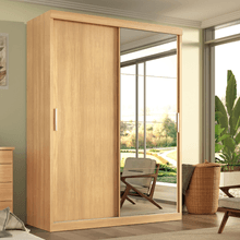 Guarda Roupa Solteiro Roma 2 Portas Corre 2gav C/ Esp